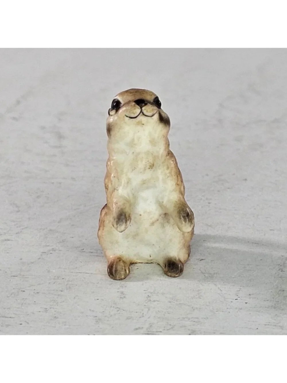 Josef Originals Chipmunk On Hind Legs Miniature Figurine Realistic Wildlife